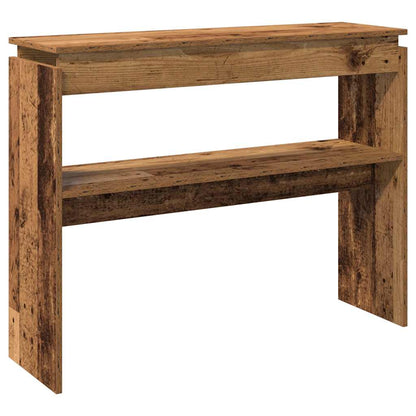vidaXL Console Table Old Wood 102x30x80 cm Engineered Wood 5