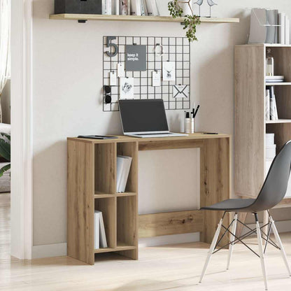 vidaXL Desk Artisan Oak 102.5x35x75 cm Engineered Wood 3