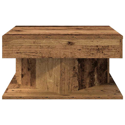 vidaXL Coffee Table Old Wood 55x55x30 cm Engineered Wood 4