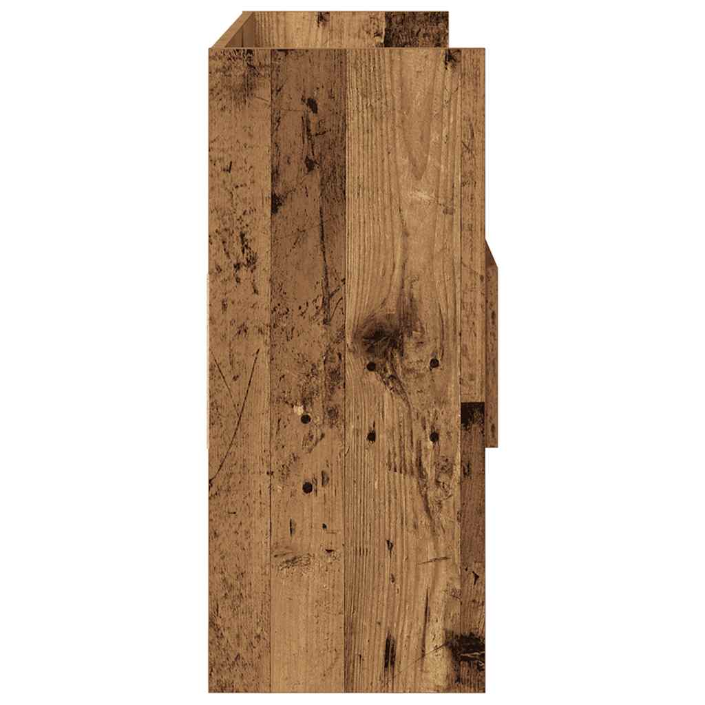 vidaXL Sideboard Old Wood 105x30x70 cm Engineered Wood 5
