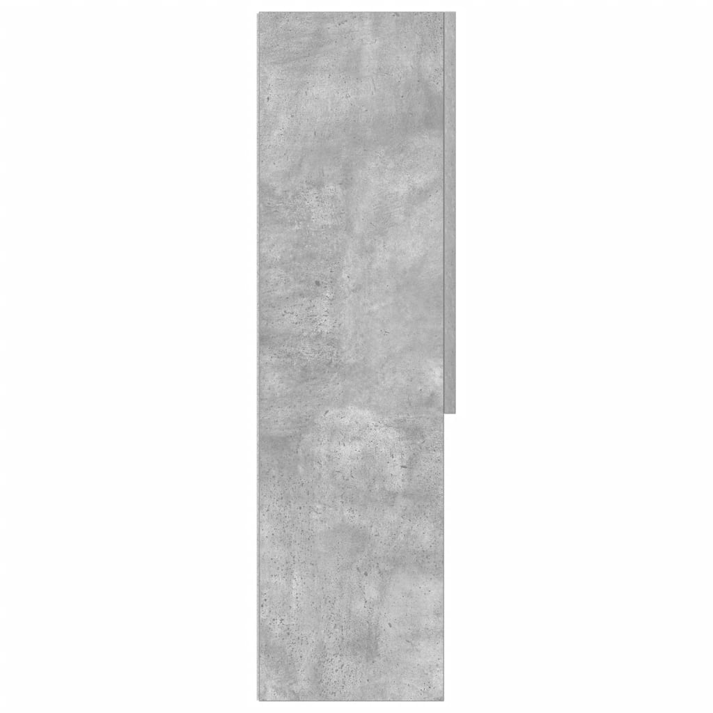 vidaXL Washing Machine Cabinet Concrete Grey 70.5x25.5x90 cm 5