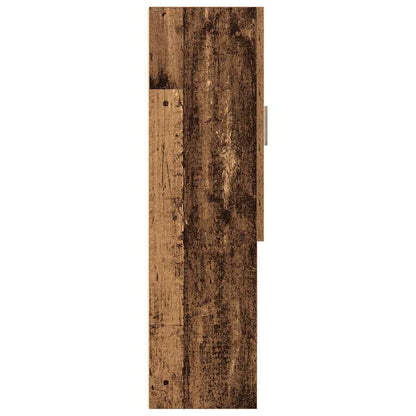vidaXL Washing Machine Cabinet Old Wood 70.5x25.5x90 cm 5