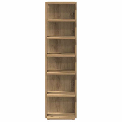 vidaXL Shoe Cabinets 2 pcs Artisan Oak 28x27x102 cm Engineered Wood 4
