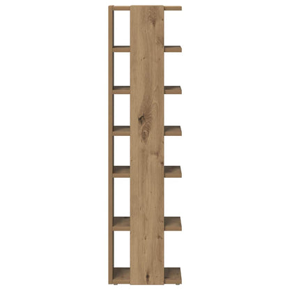 vidaXL Shoe Cabinets 2 pcs Artisan Oak 28x27x102 cm Engineered Wood 5