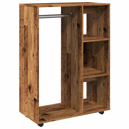 vidaXL Wardrobe Old Wood 80x40x110 cm Engineered Wood 2