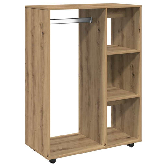 vidaXL Wardrobe Artisan Oak 80x40x110 cm Engineered Wood 2