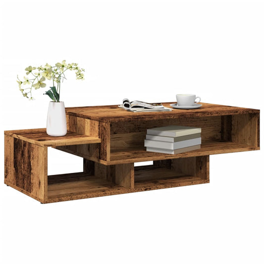 vidaXL Coffee Table Old Wood 105x55x32 cm Engineered Wood 1