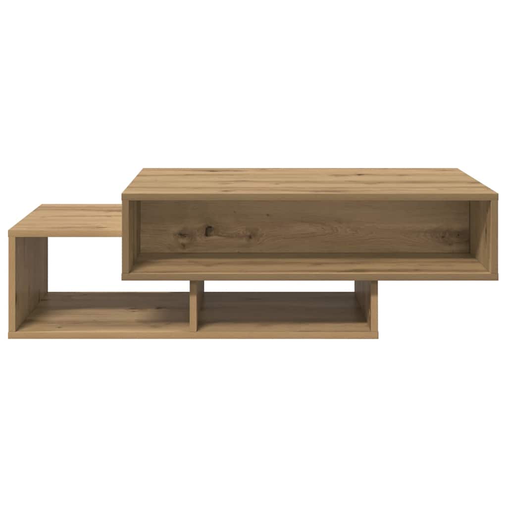 vidaXL Coffee Table Artisan Oak 105x55x32 cm Engineered Wood 4