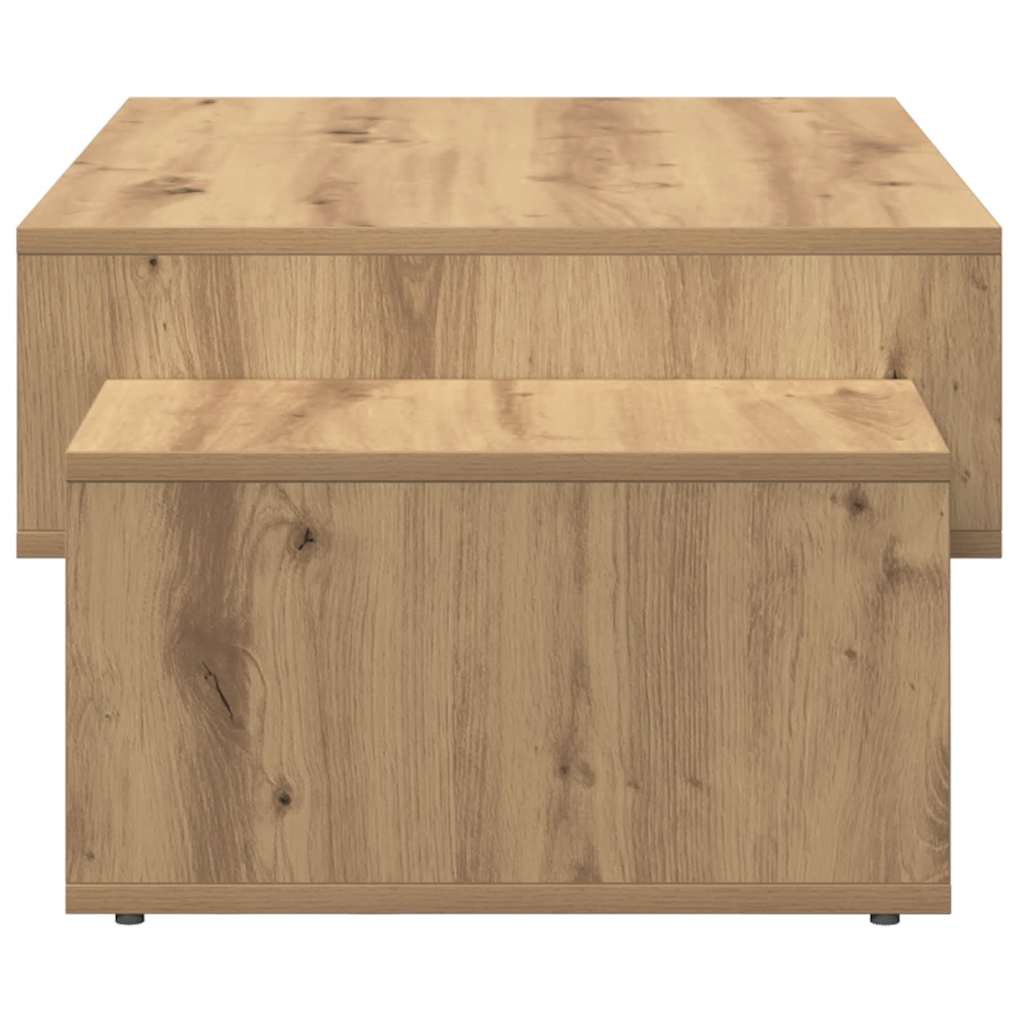 vidaXL Coffee Table Artisan Oak 105x55x32 cm Engineered Wood 5