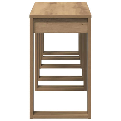 vidaXL Nest of Tables 3 pcs Artisan Oak Engineered Wood 6