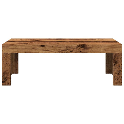 vidaXL Coffee Table Old Wood 102x50x35 cm Engineered Wood 4