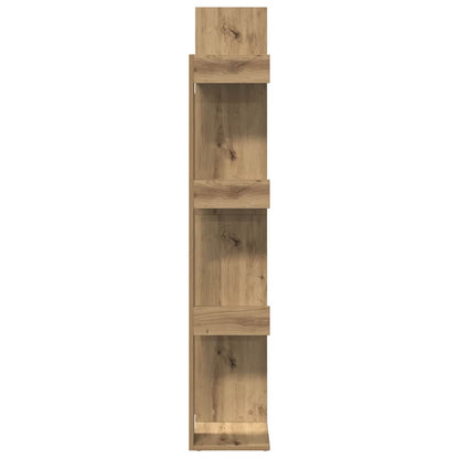 vidaXL Book Cabinet Artisan Oak 48x25,5x140 cm Engineered Wood 6