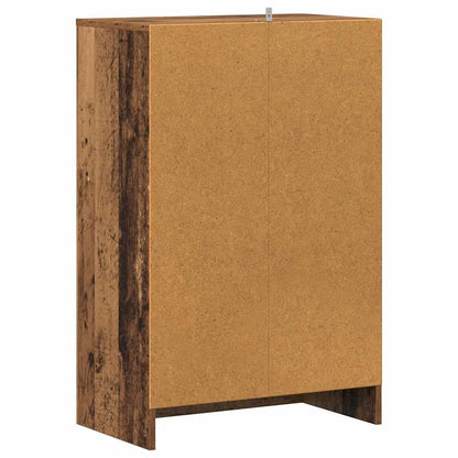 vidaXL Shoe Cabinet 60 x 35 x 92 cm Old Wood 5