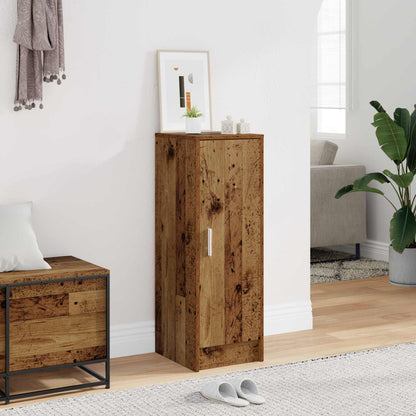 vidaXL Shoe Cabinet 32 x 35 x 92 cm Old Wood 1