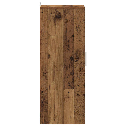 vidaXL Shoe Cabinet 32 x 35 x 92 cm Old Wood 6