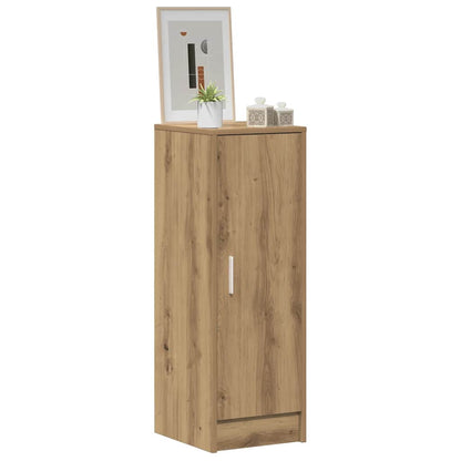 vidaXL Shoe Cabinet 32 x 35 x 92 cm Artisan Oak 3