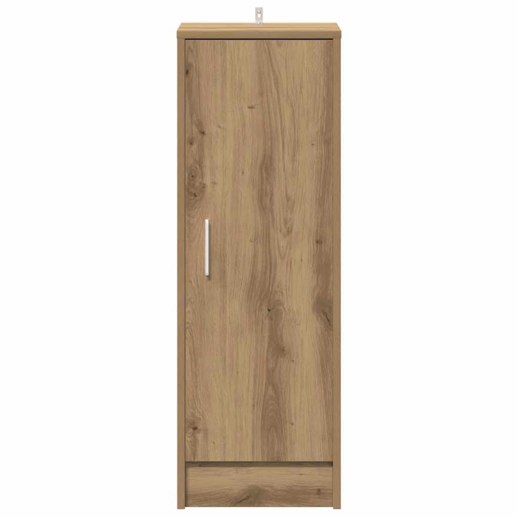 vidaXL Shoe Cabinet 32 x 35 x 92 cm Artisan Oak 6