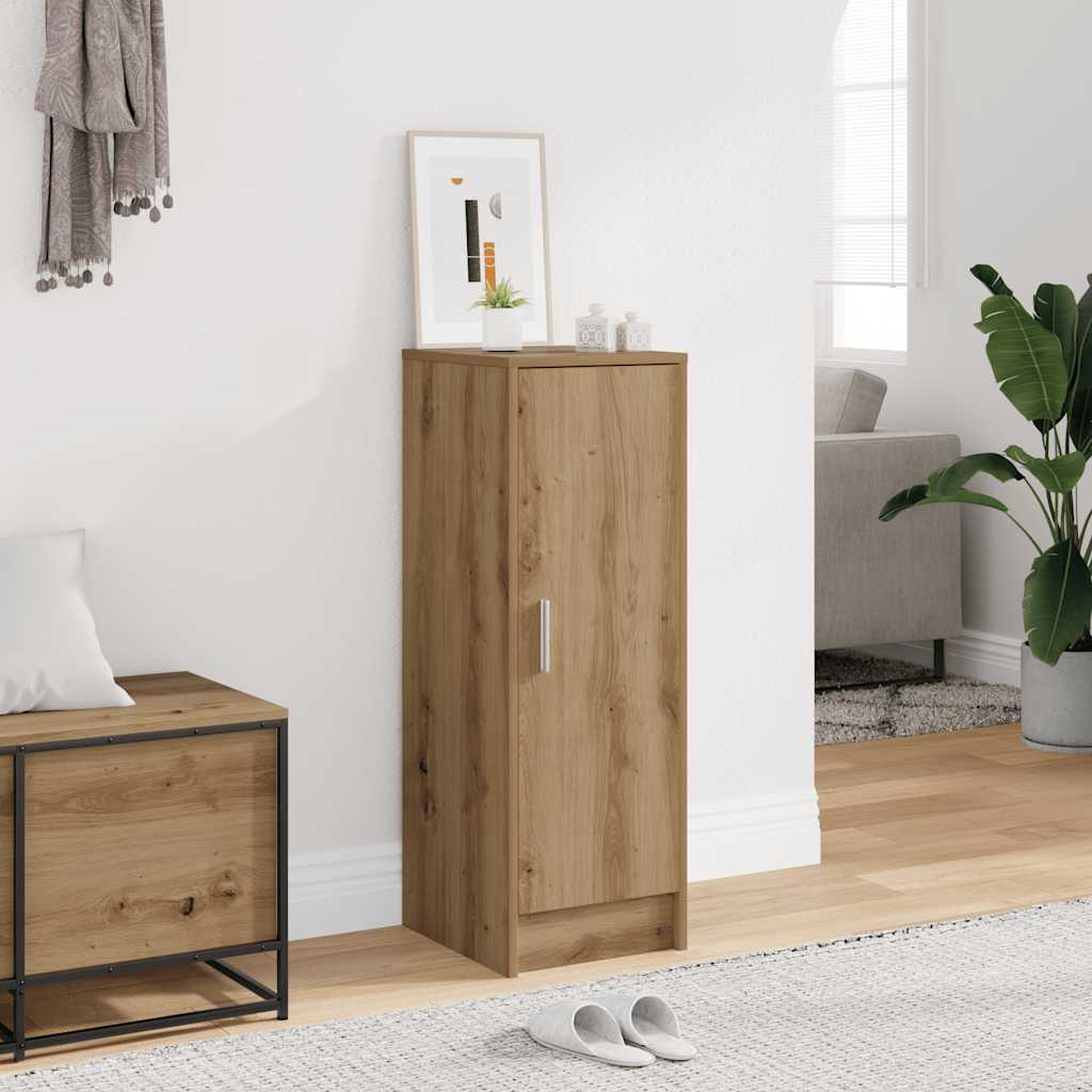 vidaXL Shoe Cabinet 32 x 35 x 92 cm Artisan Oak 1