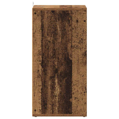vidaXL Shoe Cabinet 32 x 35 x 70 cm Old Wood 6