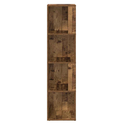vidaXL Corner Cabinet Old Wood 33x33x132 cm Engineered Wood 5