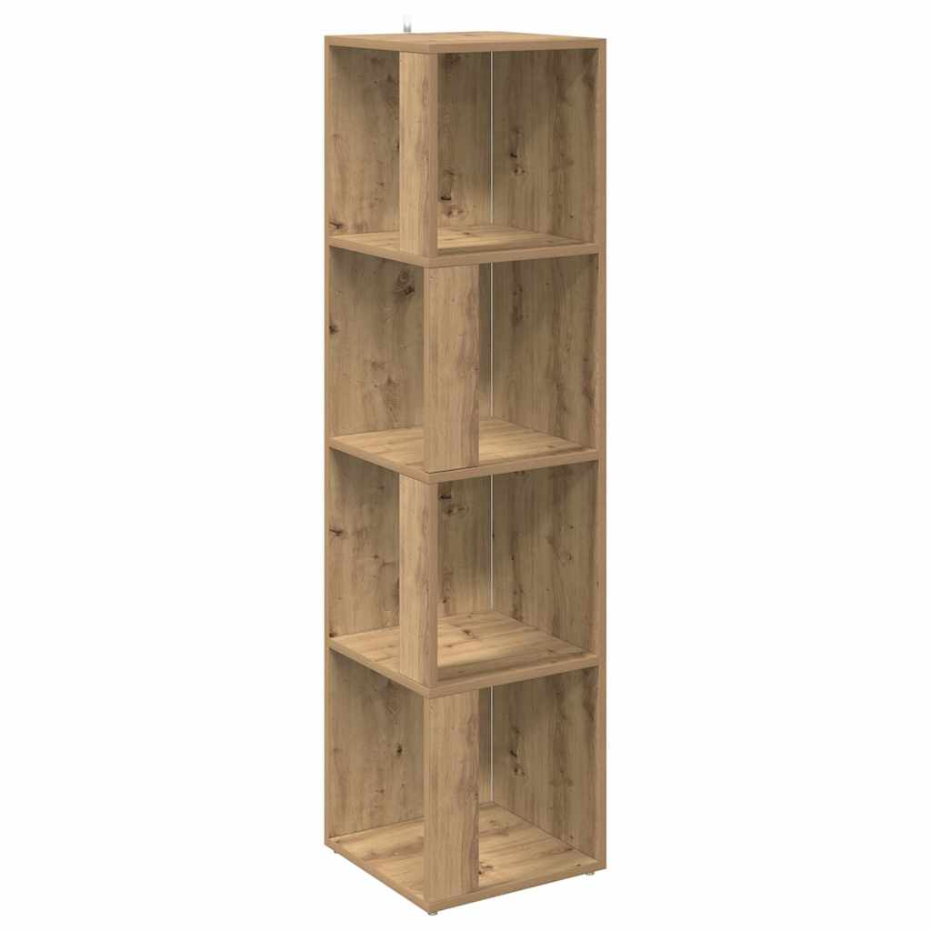 vidaXL Corner Cabinet Artisan Oak 33x33x132 cm Engineered Wood 2