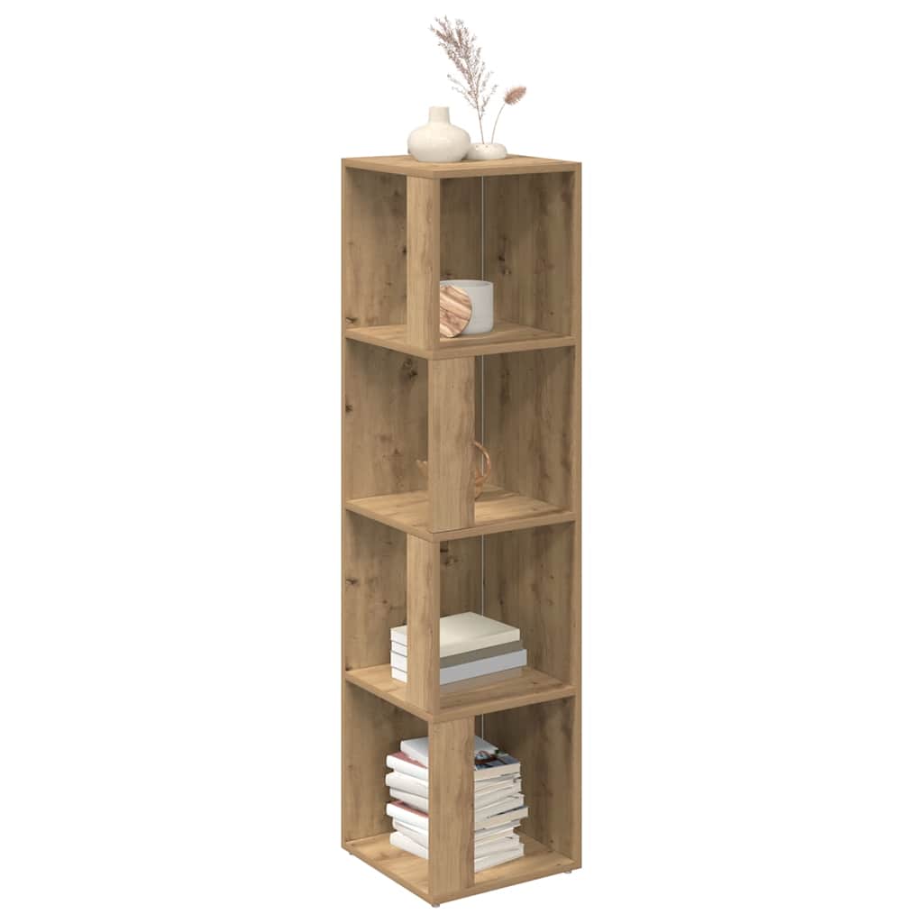 vidaXL Corner Cabinet Artisan Oak 33x33x132 cm Engineered Wood 3