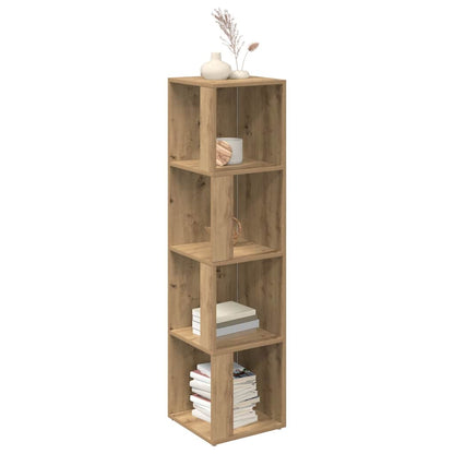 vidaXL Corner Cabinet Artisan Oak 33x33x132 cm Engineered Wood 3