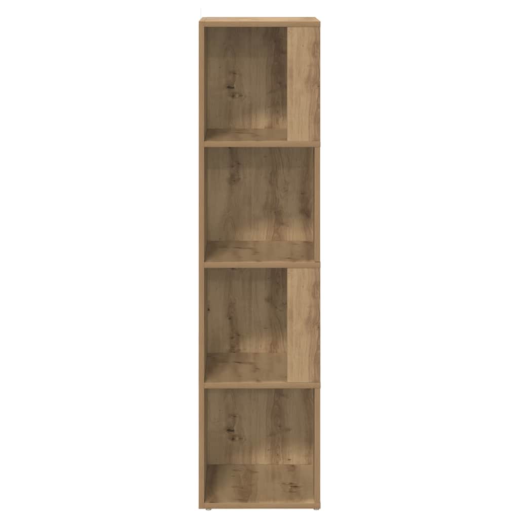 vidaXL Corner Cabinet Artisan Oak 33x33x132 cm Engineered Wood 4