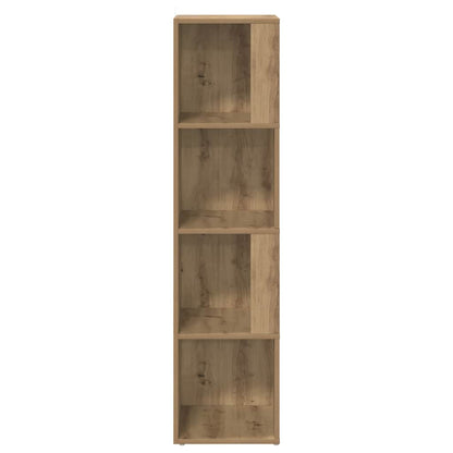 vidaXL Corner Cabinet Artisan Oak 33x33x132 cm Engineered Wood 4