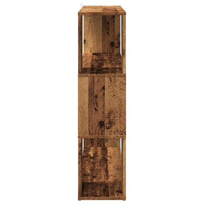 vidaXL Book Cabinet/Room Divider Old Wood 100x24x94 cm 5