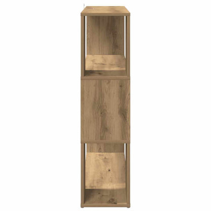 vidaXL Book Cabinet/Room Divider Artisan Oak 100x24x94 cm 5