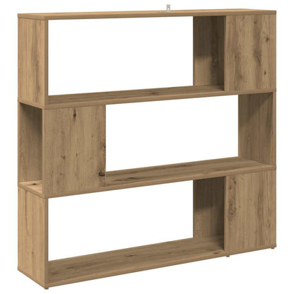 vidaXL Book Cabinet/Room Divider Artisan Oak 100x24x94 cm 6