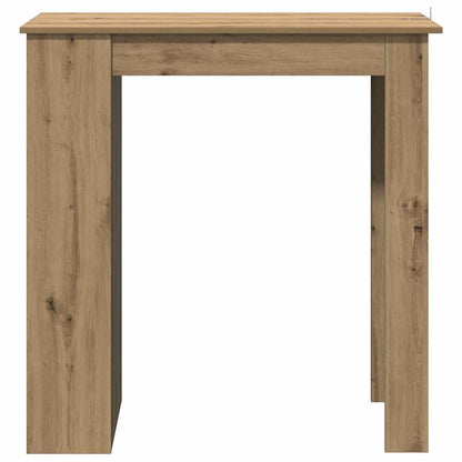 vidaXL Bar Table with Shelf Artisan Oak 102x50x103.5 cm Engineered Wood 4