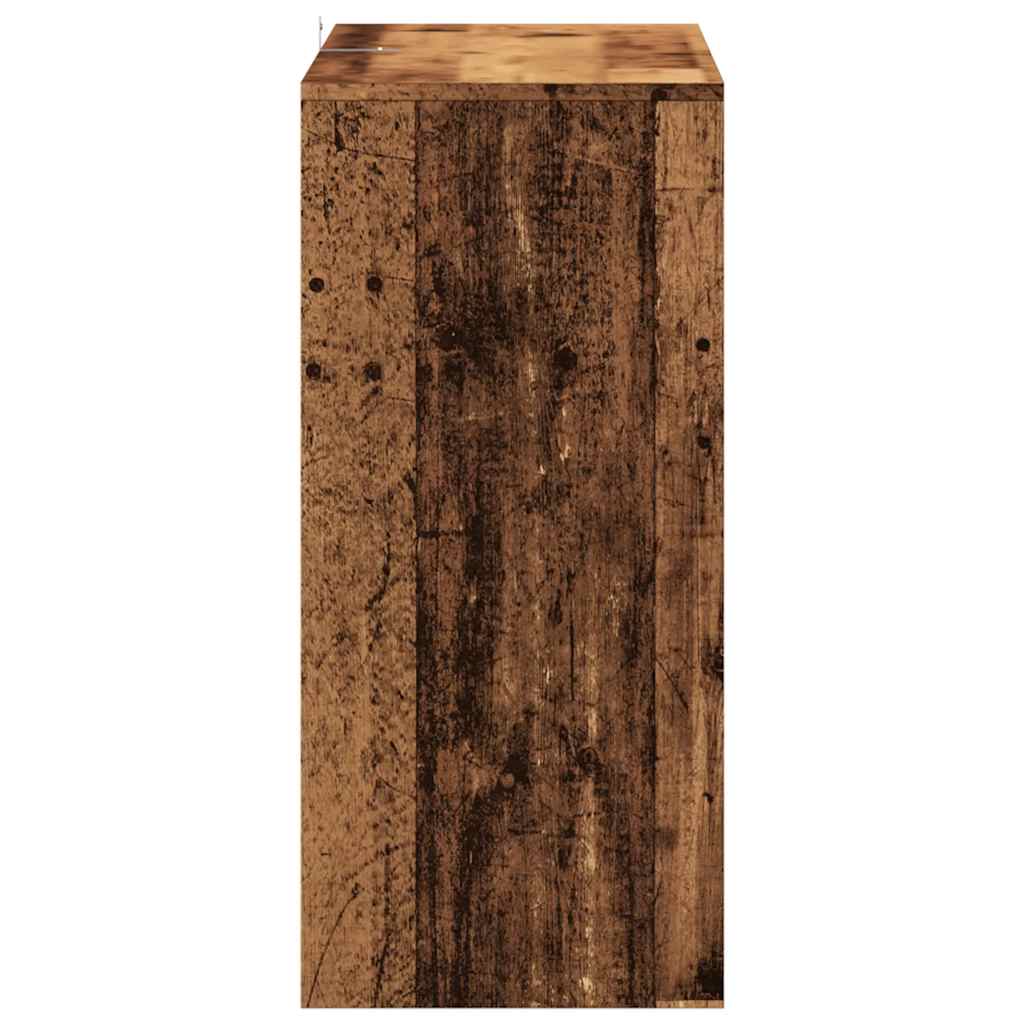 vidaXL Console Table Old Wood 100x35x76.5 cm Engineered Wood 5