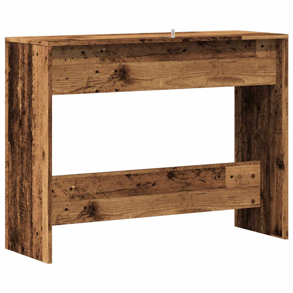 vidaXL Console Table Old Wood 100x35x76.5 cm Engineered Wood 6