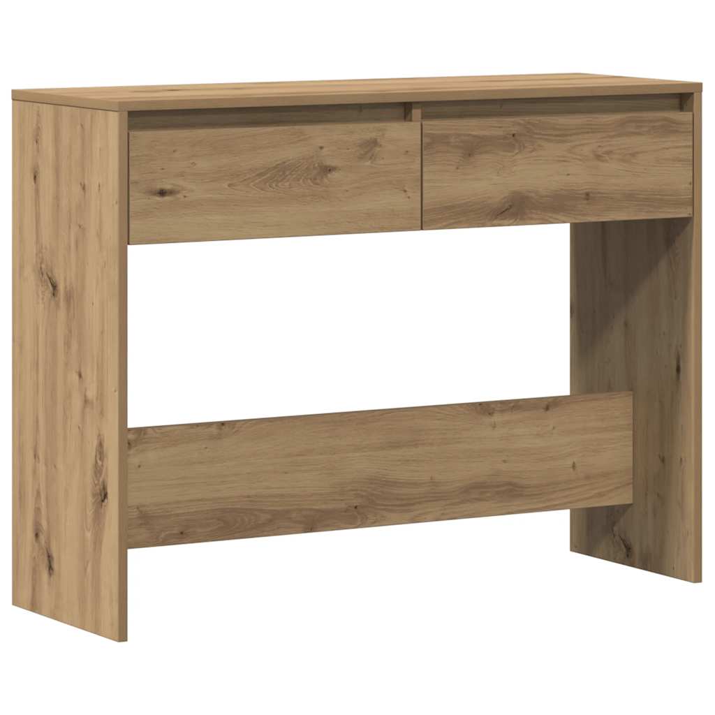 vidaXL Console Table Artisan Oak 100x35x76.5 cm Engineered Wood 2