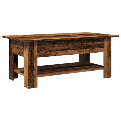 Coffee Table Engineered Wood Depth 55 cm Old wood