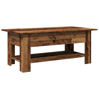 vidaXL Coffee Table Old Wood 102x55x42 cm Engineered Wood 6