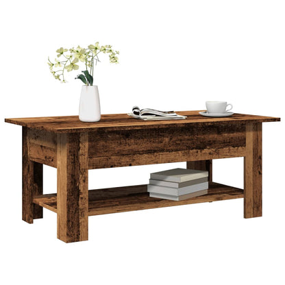 vidaXL Coffee Table Old Wood 102x55x42 cm Engineered Wood 1