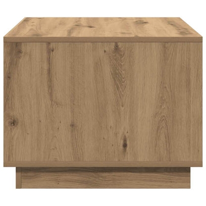 vidaXL Coffee Table Artisan Oak 55x55x42 cm Engineered Wood 6