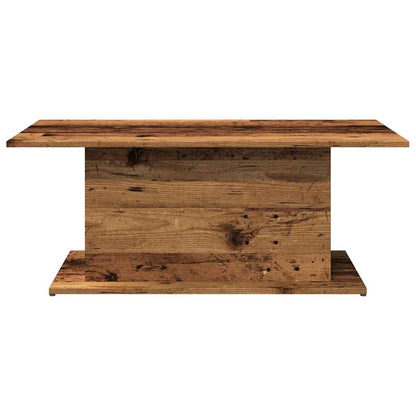 vidaXL Coffee Table Old Wood 102x55,5x40 cm Engineered Wood 4