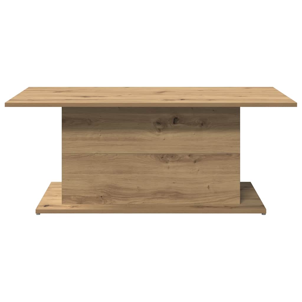 vidaXL Coffee Table Artisan Oak 102x55,5x40 cm Engineered Wood 4