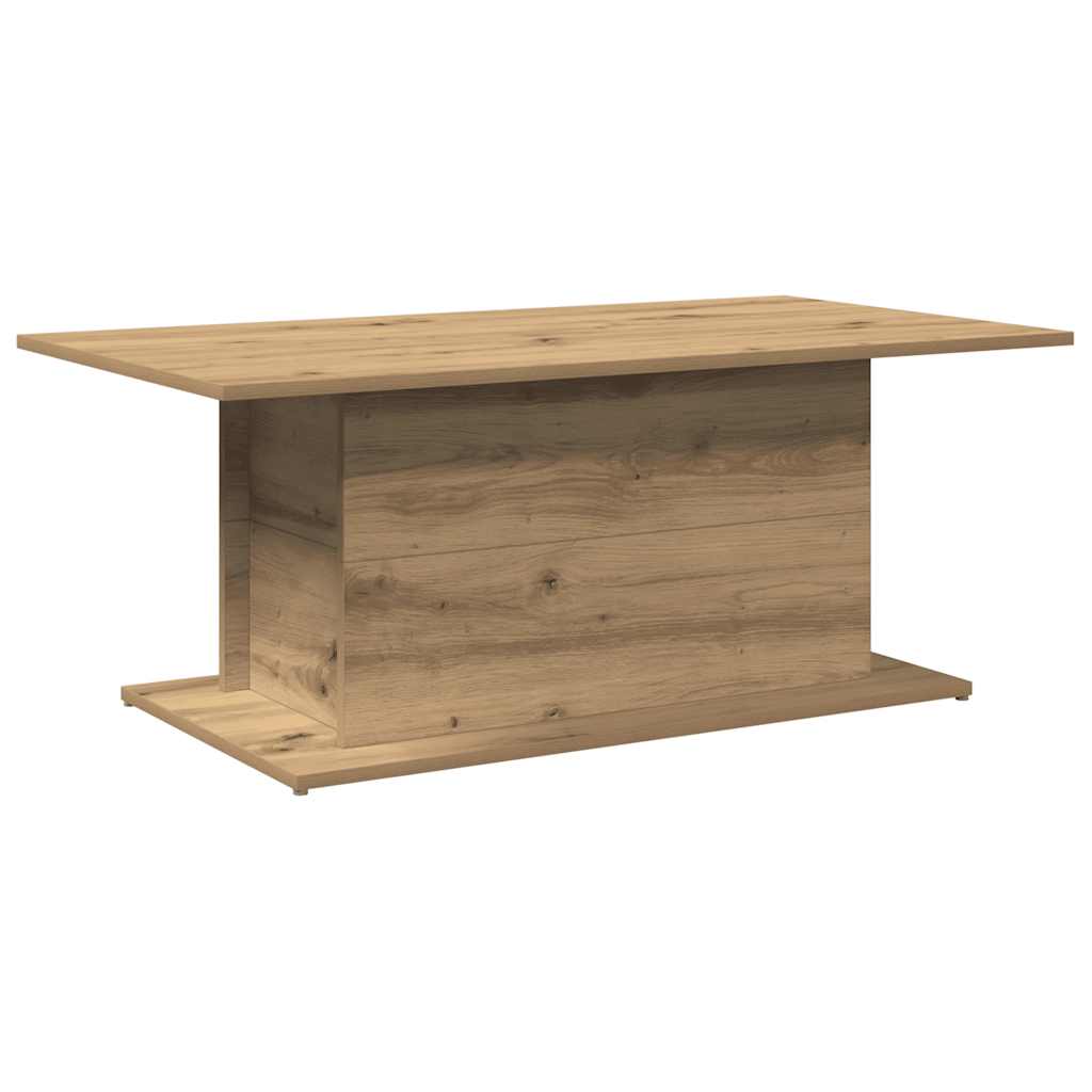 vidaXL Coffee Table Artisan Oak 102x55,5x40 cm Engineered Wood 5