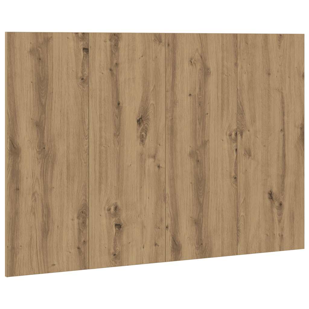 vidaXL Bed Headboard Artisan Oak 120x1,5x80 cm Engineered Wood 2