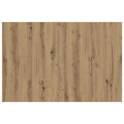 vidaXL Bed Headboard Artisan Oak 120x1,5x80 cm Engineered Wood 3