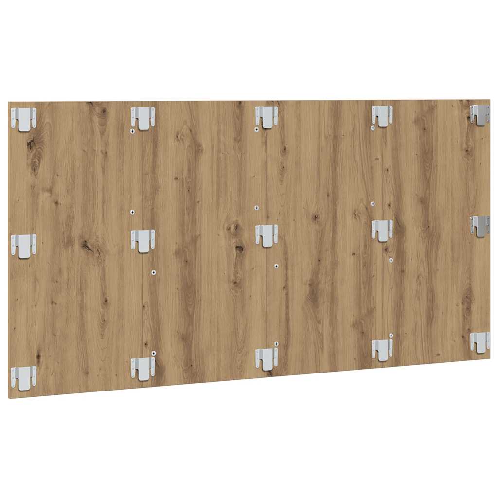 vidaXL Bed Headboard Artisan Oak 160x1,5x80 cm Engineered Wood 4