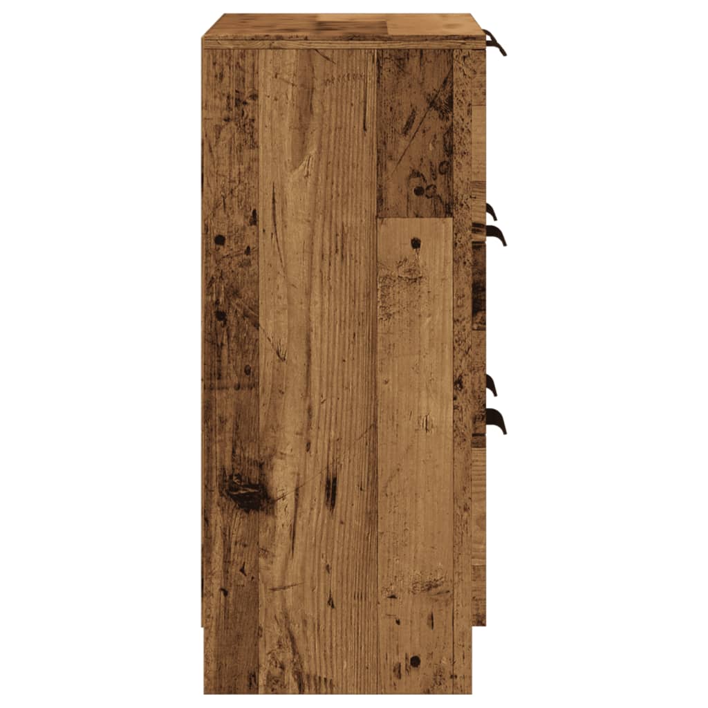 vidaXL Sideboard Old Wood 60x30x70 cm Engineered Wood 6