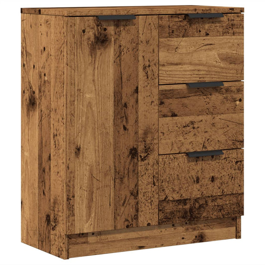 vidaXL Sideboard Old Wood 60x30x70 cm Engineered Wood 2