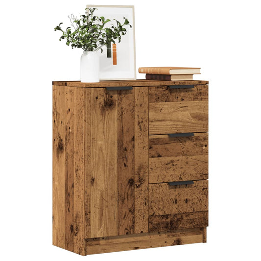 vidaXL Sideboard Old Wood 60x30x70 cm Engineered Wood 1