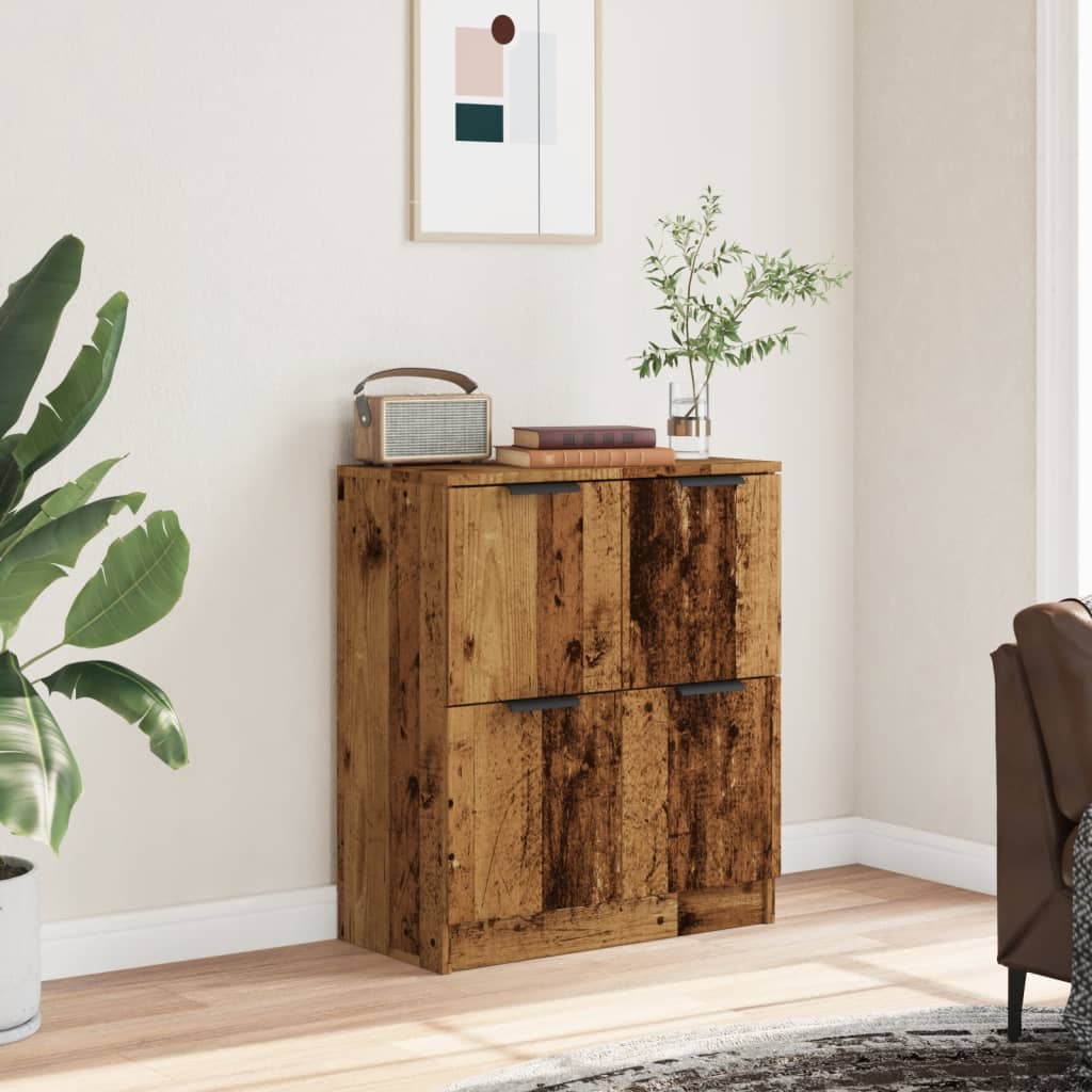 vidaXL Sideboard Old Wood 60x30x70 cm Engineered Wood 3